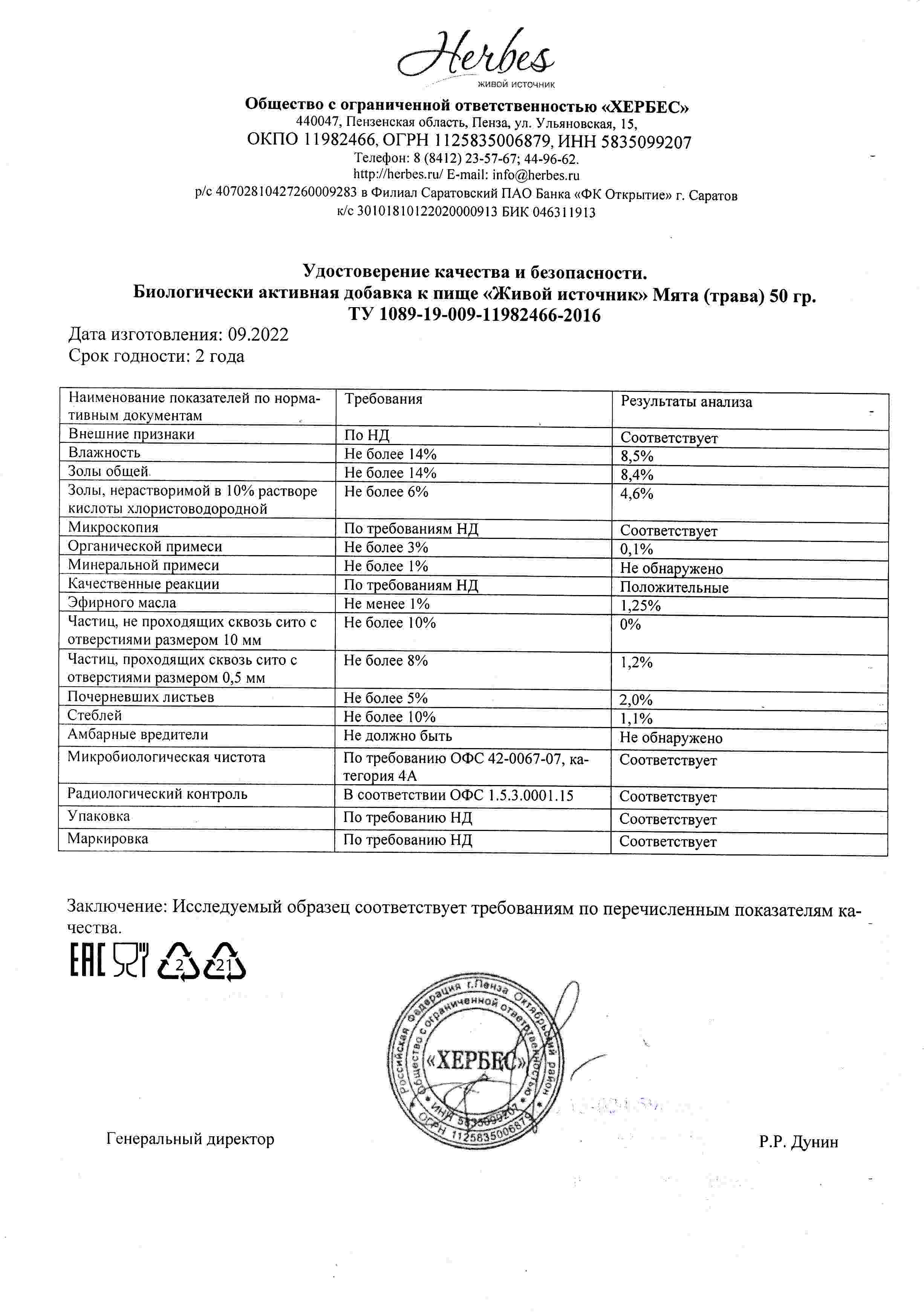 Паспорт №092022